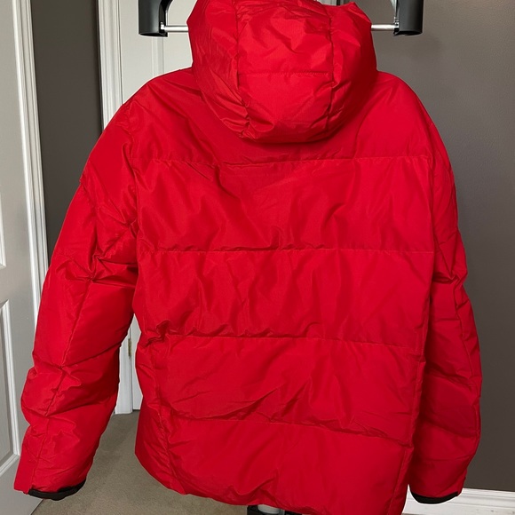 MEN’S Polo Ralph Lauren Red Puffer Jacket - Picture 5 of 6